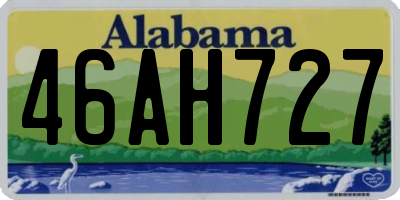 AL license plate 46AH727