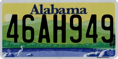 AL license plate 46AH949