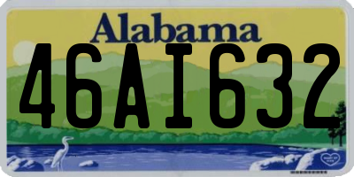 AL license plate 46AI632