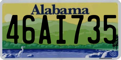 AL license plate 46AI735
