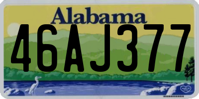 AL license plate 46AJ377