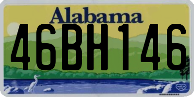 AL license plate 46BH146