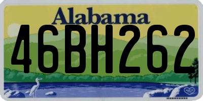AL license plate 46BH262