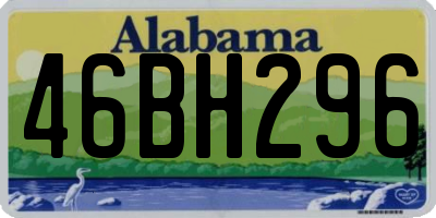 AL license plate 46BH296
