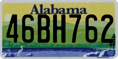 AL license plate 46BH762