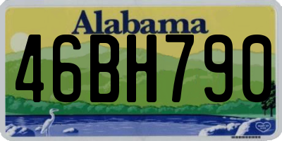 AL license plate 46BH790