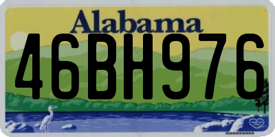 AL license plate 46BH976