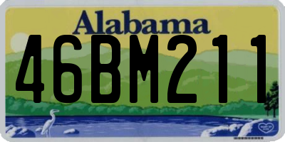 AL license plate 46BM211