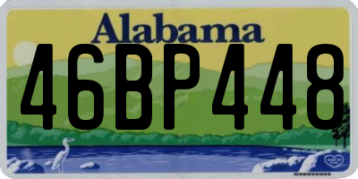 AL license plate 46BP448