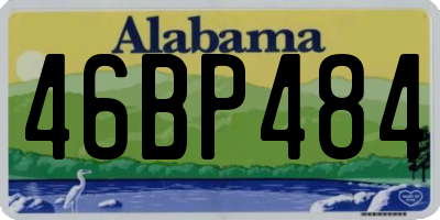 AL license plate 46BP484