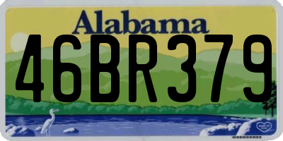 AL license plate 46BR379