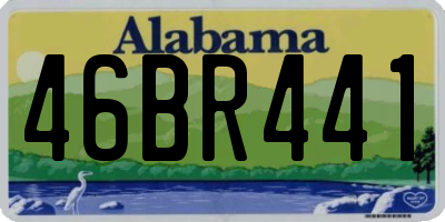 AL license plate 46BR441
