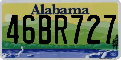 AL license plate 46BR727