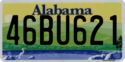 AL license plate 46BU621
