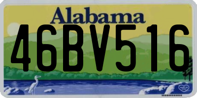 AL license plate 46BV516
