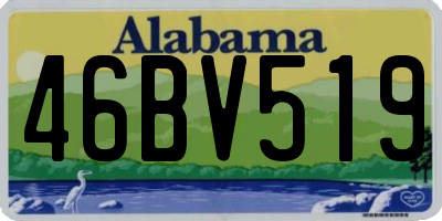 AL license plate 46BV519