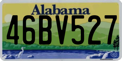 AL license plate 46BV527