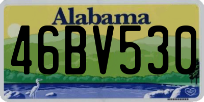 AL license plate 46BV530