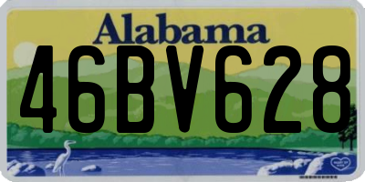 AL license plate 46BV628