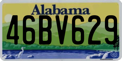 AL license plate 46BV629