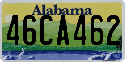 AL license plate 46CA462