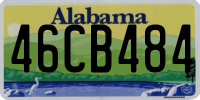 AL license plate 46CB484