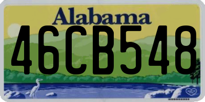 AL license plate 46CB548