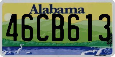 AL license plate 46CB613