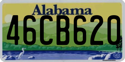 AL license plate 46CB620