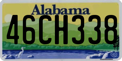 AL license plate 46CH338