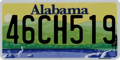AL license plate 46CH519