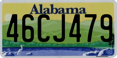AL license plate 46CJ479