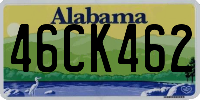 AL license plate 46CK462
