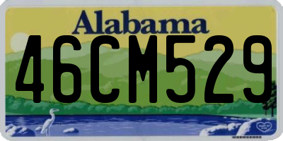 AL license plate 46CM529