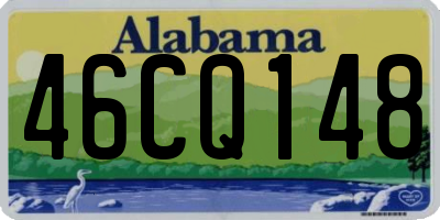 AL license plate 46CQ148