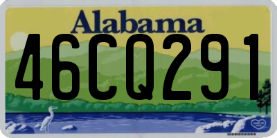 AL license plate 46CQ291