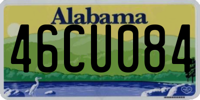 AL license plate 46CU084