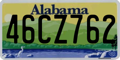 AL license plate 46CZ762