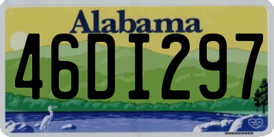 AL license plate 46DI297