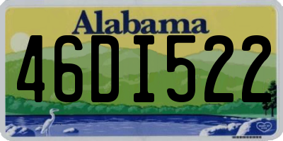 AL license plate 46DI522