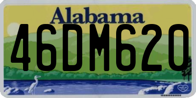 AL license plate 46DM620