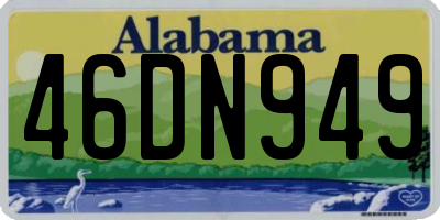 AL license plate 46DN949