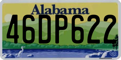 AL license plate 46DP622