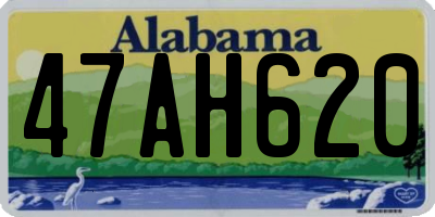AL license plate 47AH620