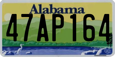 AL license plate 47AP164