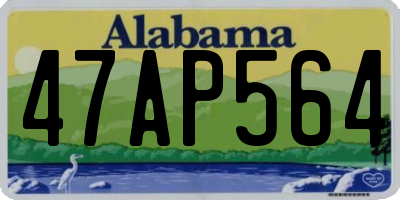 AL license plate 47AP564