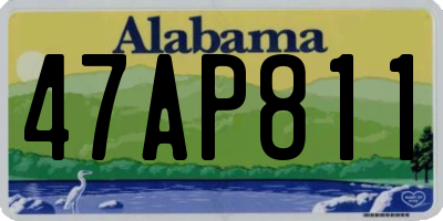 AL license plate 47AP811