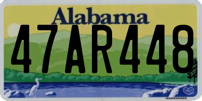 AL license plate 47AR448
