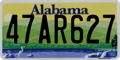 AL license plate 47AR627