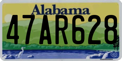 AL license plate 47AR628